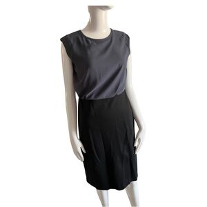 Loft MIDI Dress Grey Black
